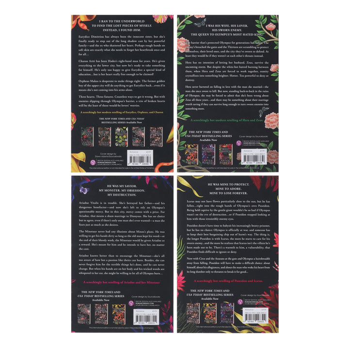 Dark Olympus Series (Book 6-9) By Katee Robert 4 Books Collection Set - Fiction - Paperback