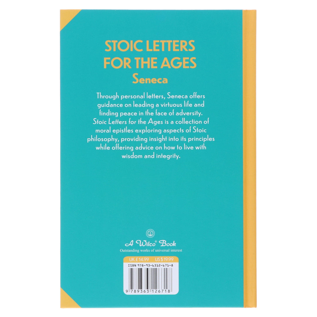 Stoic Letters for The Ages by Seneca - Fiction - Sprayed Edges Hardback