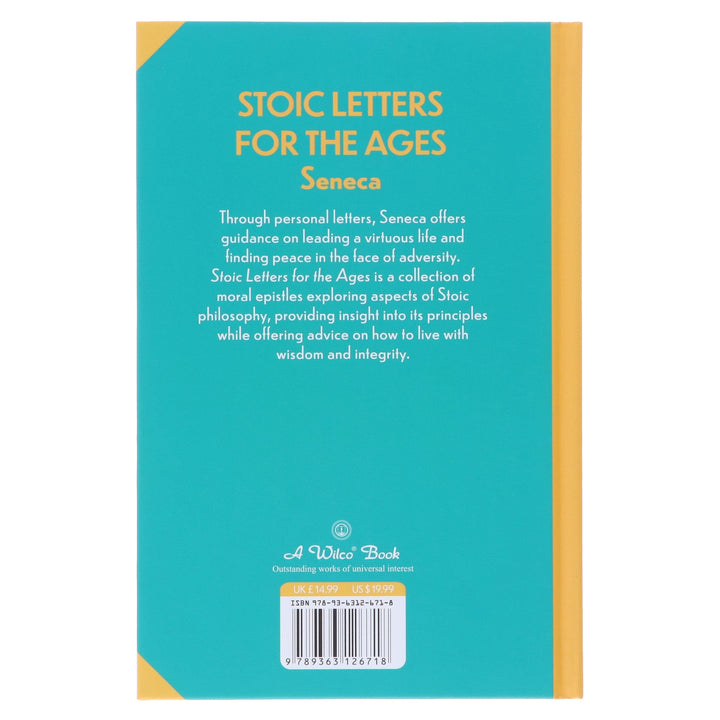 Stoic Letters for The Ages by Seneca - Fiction - Sprayed Edges Hardback