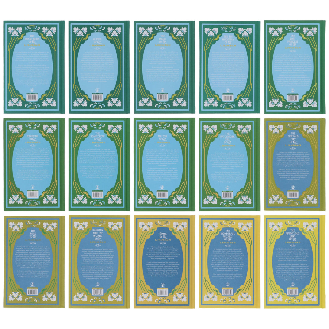 The Wizard of Oz: The Complete Collection by L. Frank Baum 15 Books Box Set - Ages 12+ - Hardback