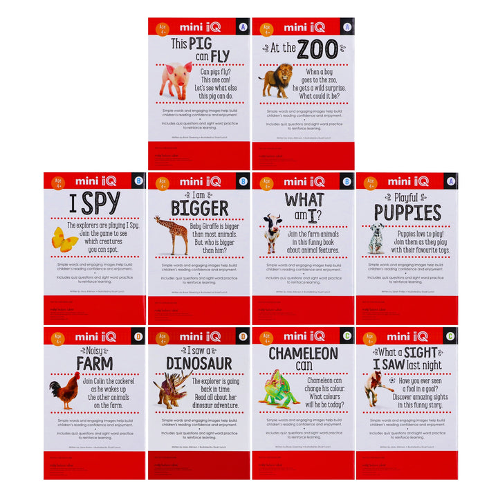 Amazing Animals By Make Believe Ideas 10 Readers Box Set - Ages 4+ - Paperback