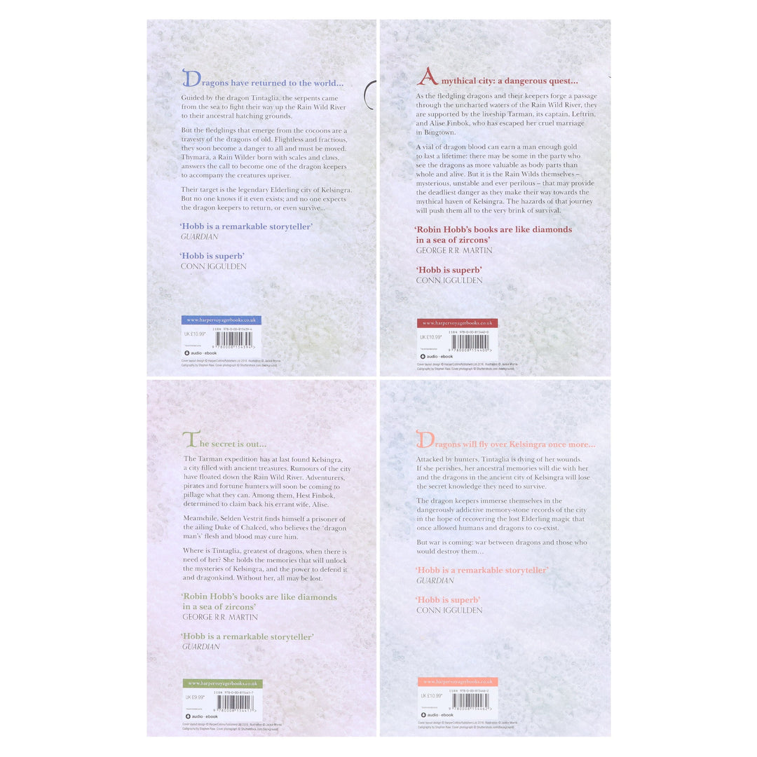 Rain Wild Chronicles by Robin Hobb 4 Books Collection Set - Fiction - Paperback