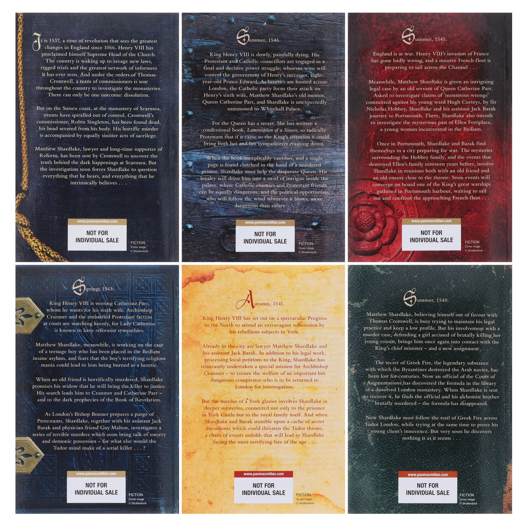 Shardlake Series By C J Sansom 6 Books Collection Set - Fiction - Paperback