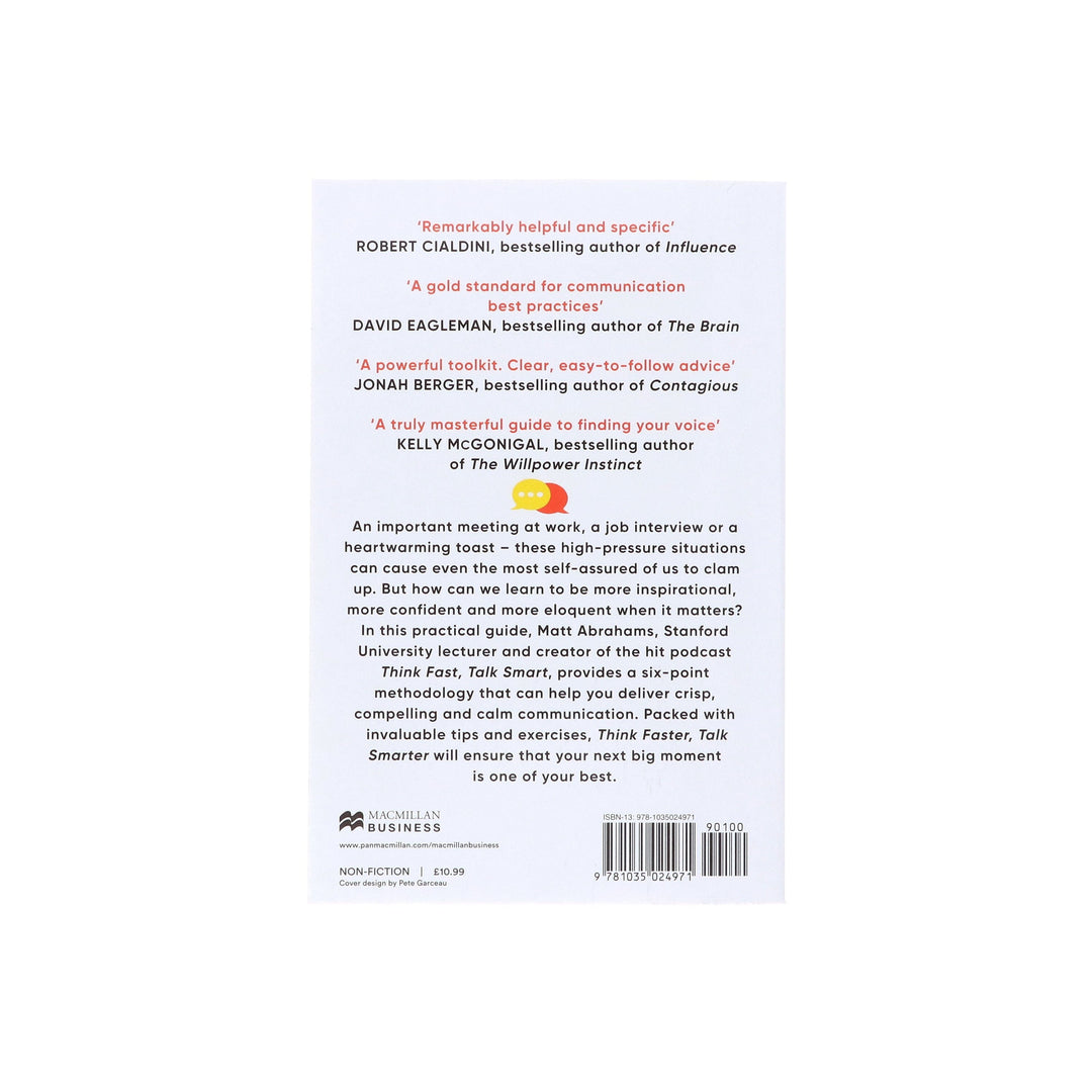 Think Faster, Talk Smarter: How to speak successfully when you're put on the spot by Matt Abrahams - Non Fiction - Paperback