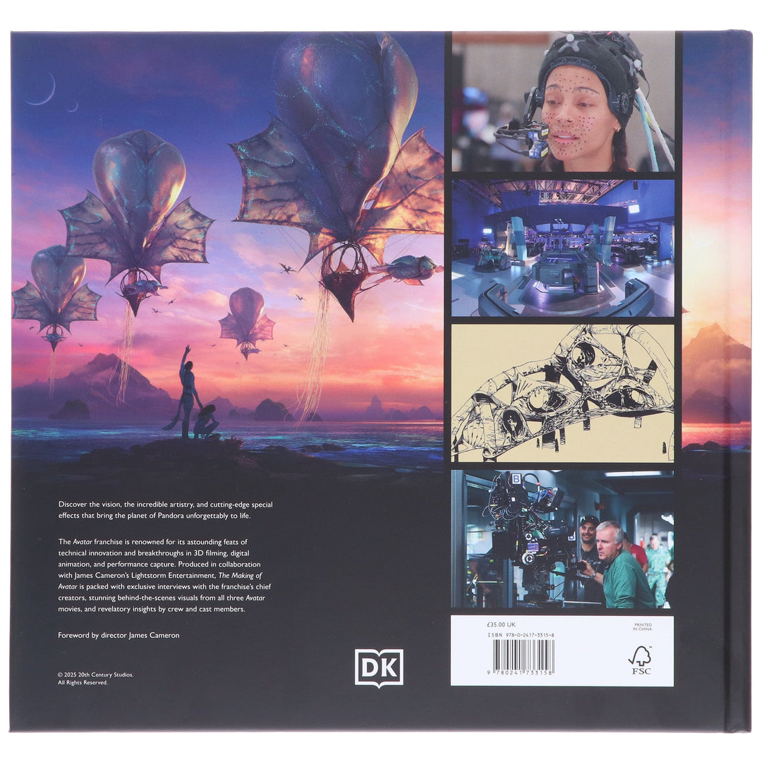 The Making of Avatar: Avatar | Avatar: The Way of Water | Avatar: Fire and Ash by Joe Fordham - Ages 13+ - Hardback