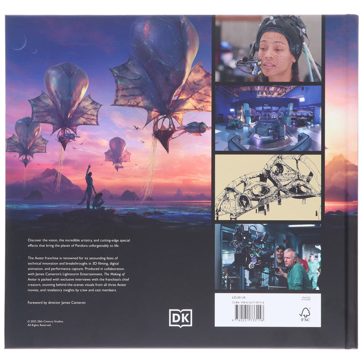 The Making of Avatar: Avatar | Avatar: The Way of Water | Avatar: Fire and Ash by Joe Fordham - Ages 13+ - Hardback