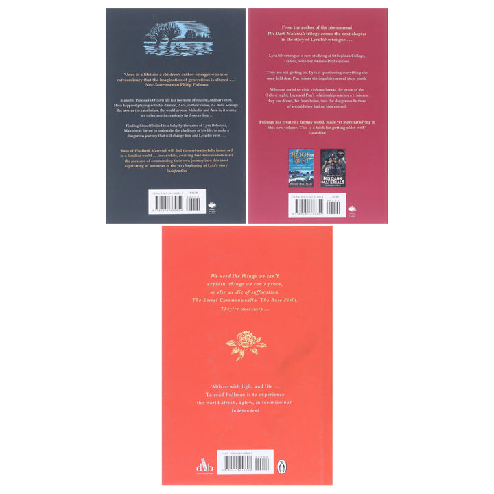The Book of Dust (Vol 1-3) (His Dark Materials) by Philip Pullman Illustrated 3 Books Collection Set - Ages 12-17 - Paperback/Hardback