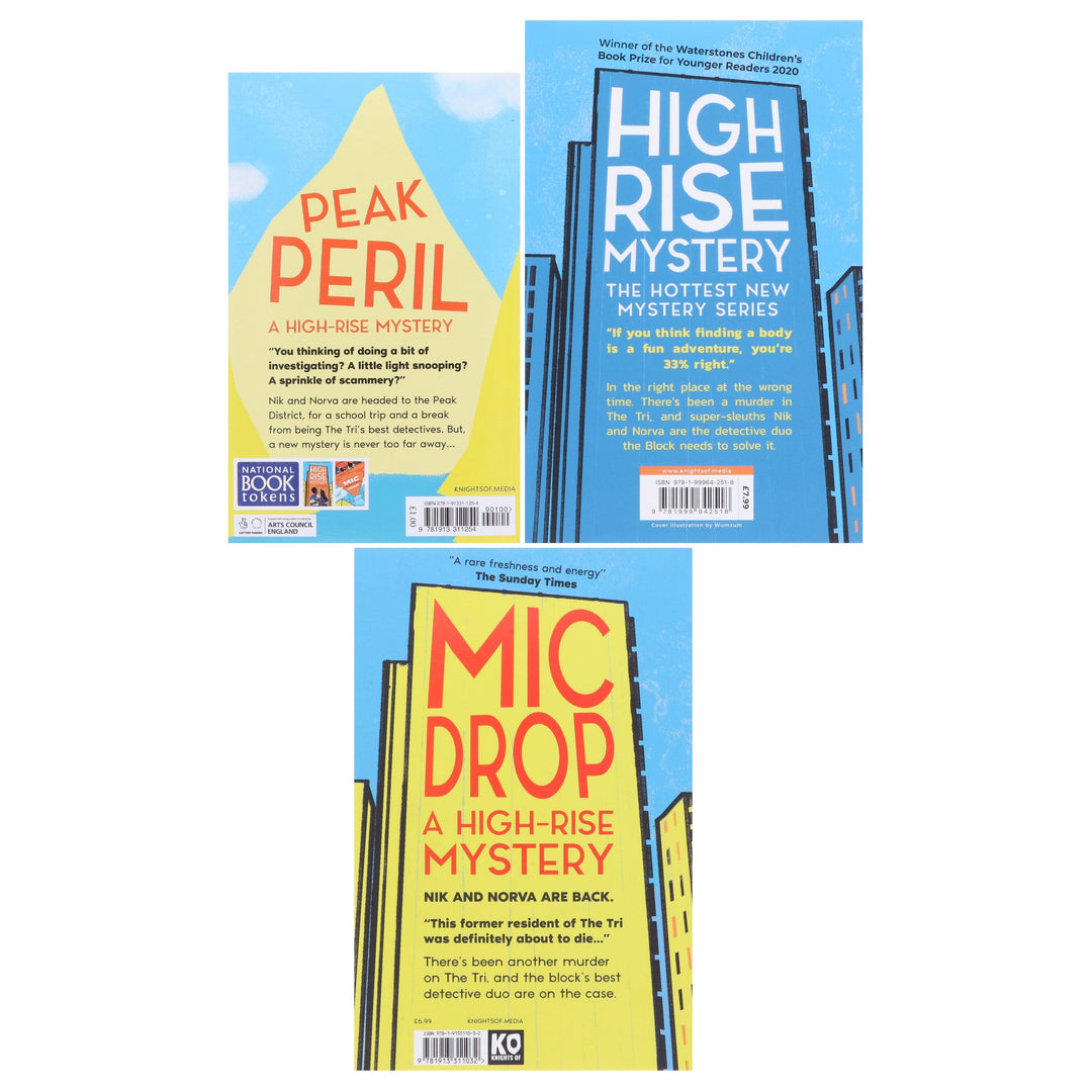 A High-Rise Mystery Series by Sharna Jackson: 3 Books Collection Set - Fiction - Paperback