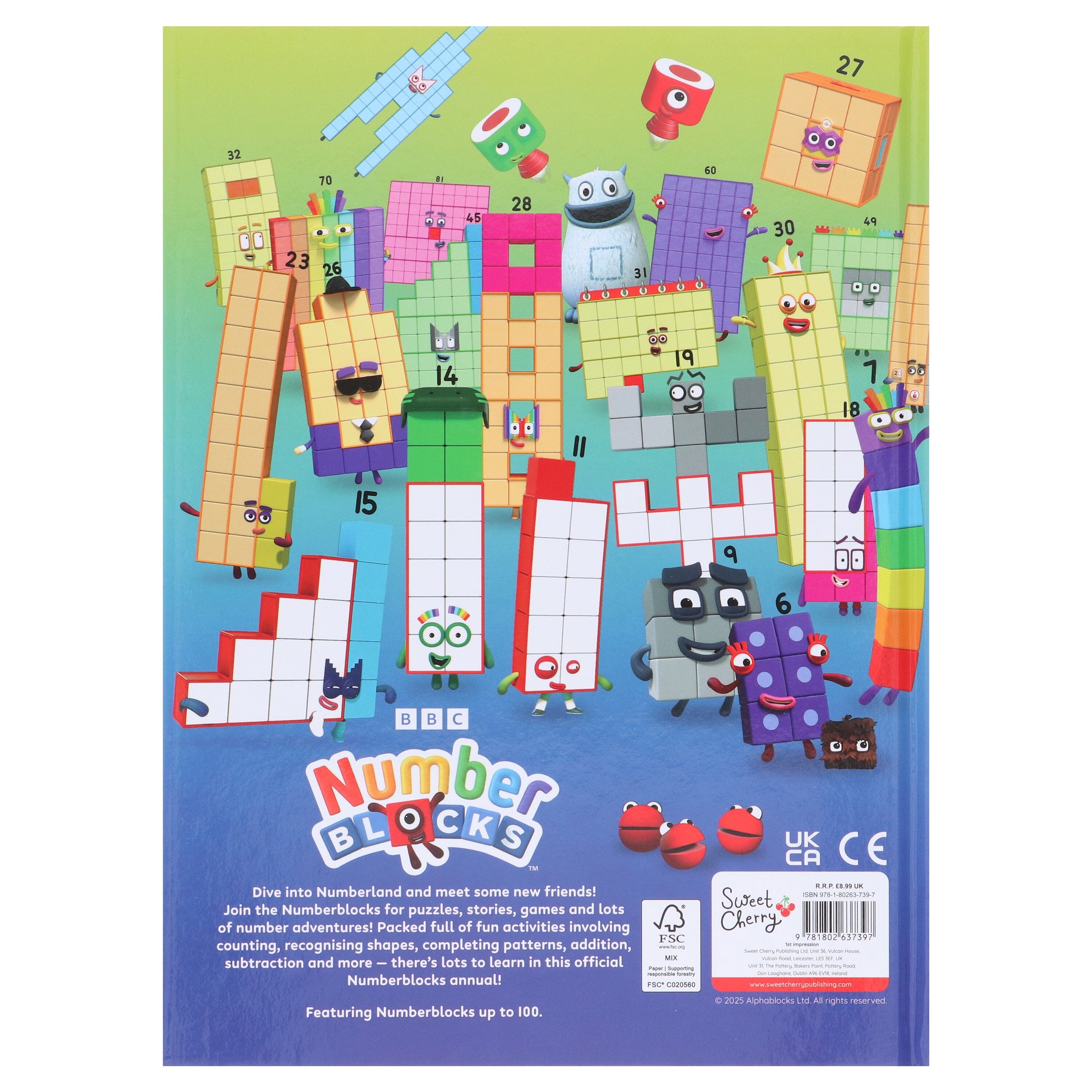 Numberblocks Annual 2026: Packed with Puzzles, Games and Stories