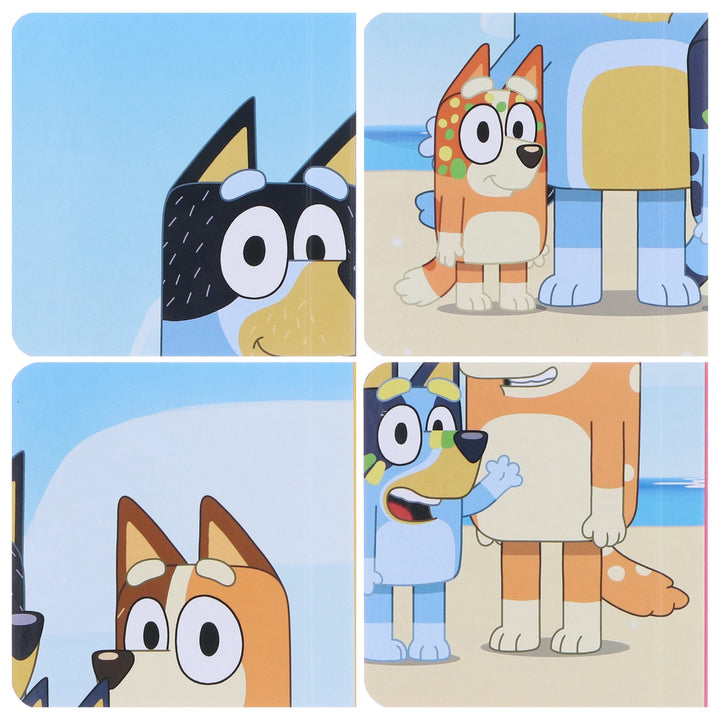 Bluey 4 Books (Bluey, Bingo, Bandit & Chilli) Collection Set - Ages 0-3 - Board Book