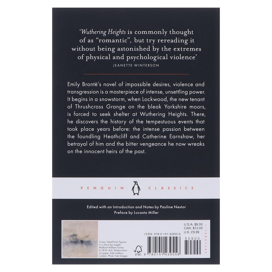 Wuthering Heights by Emily Brönte (Penguin Classics) - Fiction - Paperback