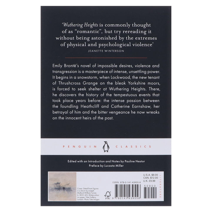 Wuthering Heights by Emily Brönte (Penguin Classics) - Fiction - Paperback