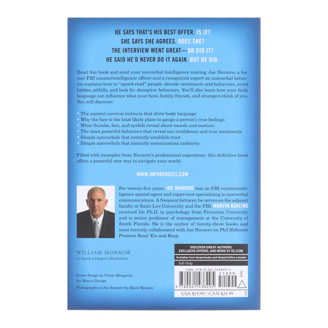 What Every BODY is Saying: An Ex-FBI Agent's Guide to Speed-Reading People by Joe Navarro & Marvin Karlins - Non Fiction - Paperback
