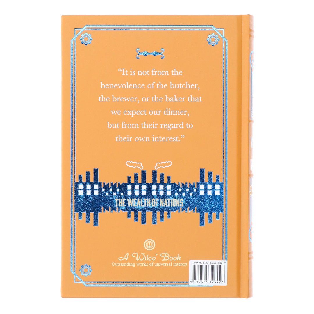 The Wealth of Nations By Adam Smith - Non Fiction - Leather Bound Hardback