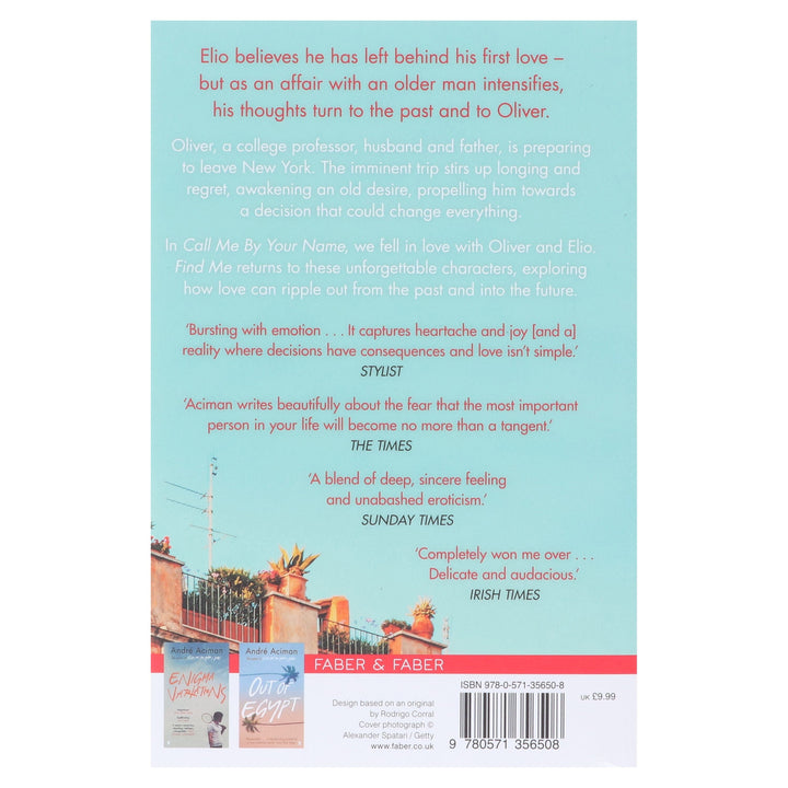 Find Me by André Aciman - Fiction - Paperback