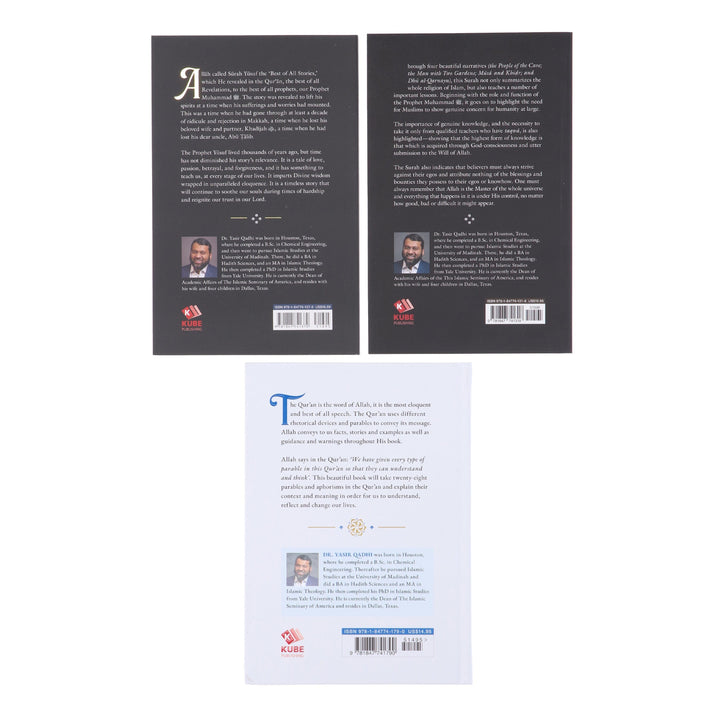 Pearls from the Qur'an Collection By Yasir Qadhi 3 Books Set - Non Fiction - Paperback/Hardback