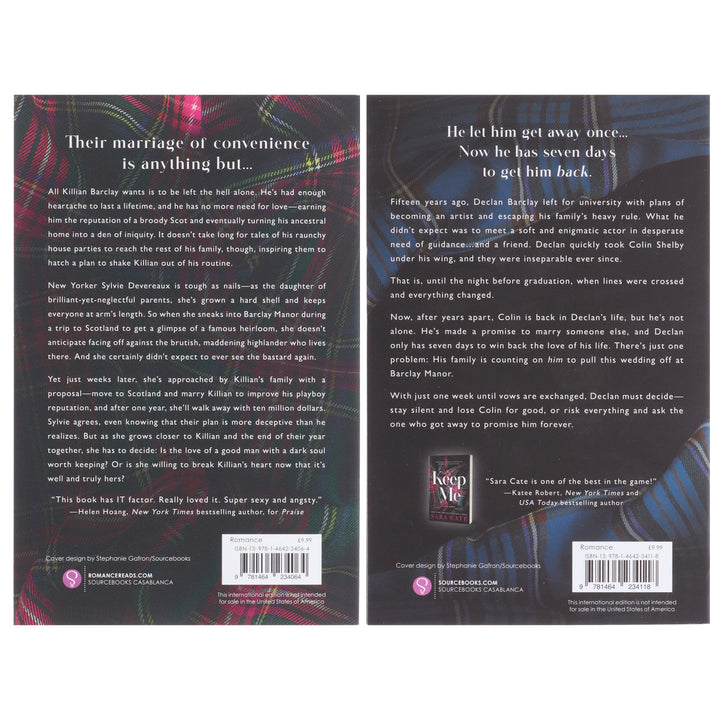 Sinful Manor Series by Sara Cate 2 Books Collection Set - Fiction - Paperback