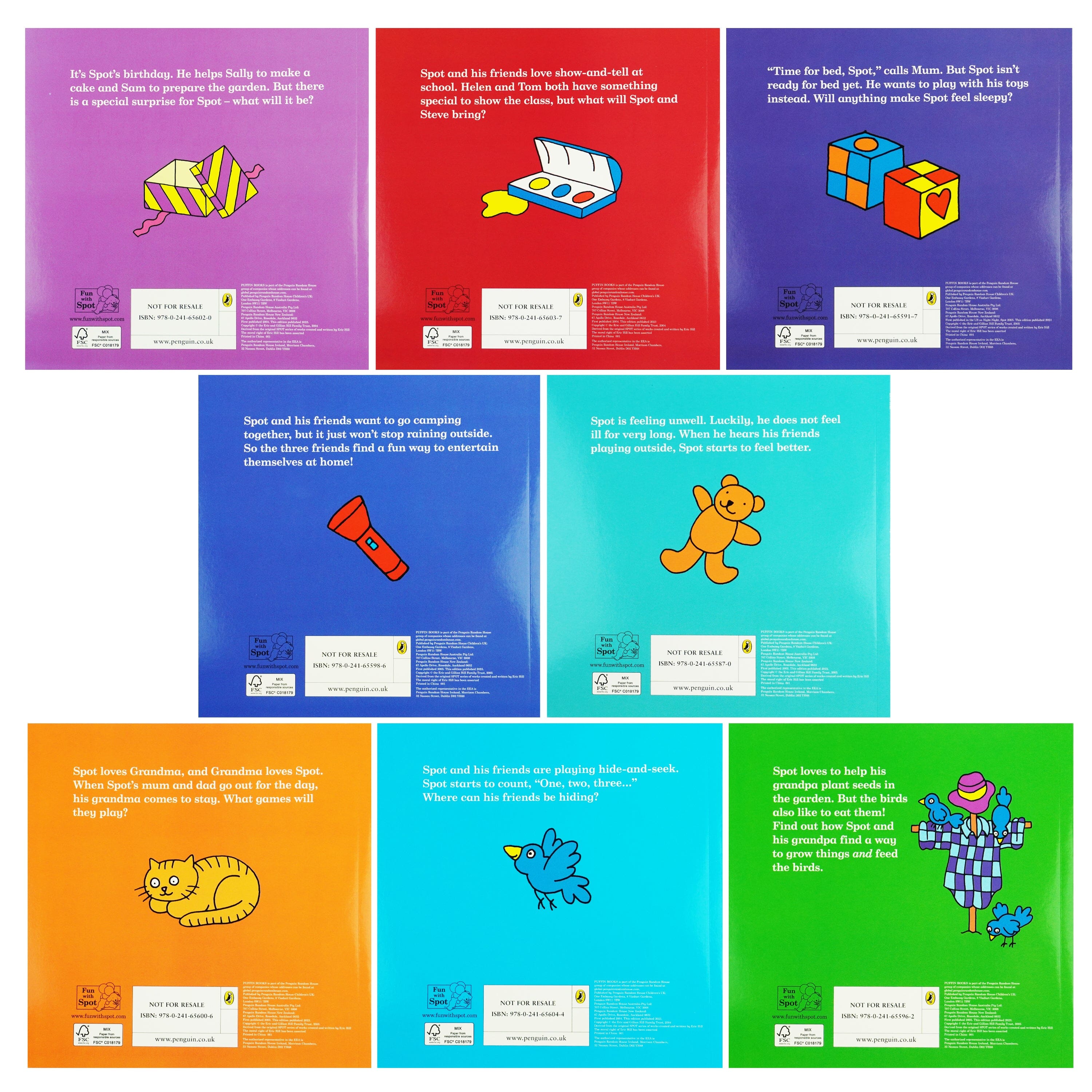 Read with Spot Collection by Eric Hill 8 Storybooks Set - Ages 2+