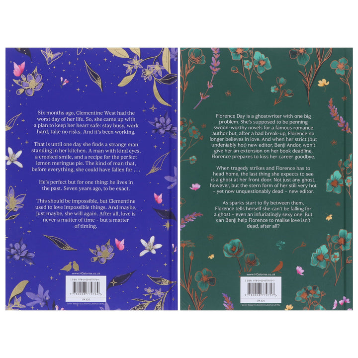 Ashley Poston Novel (The Seven Year Slip & The Dead Romantics) 2 Books Collector's Edition Set - Fiction - Hardback