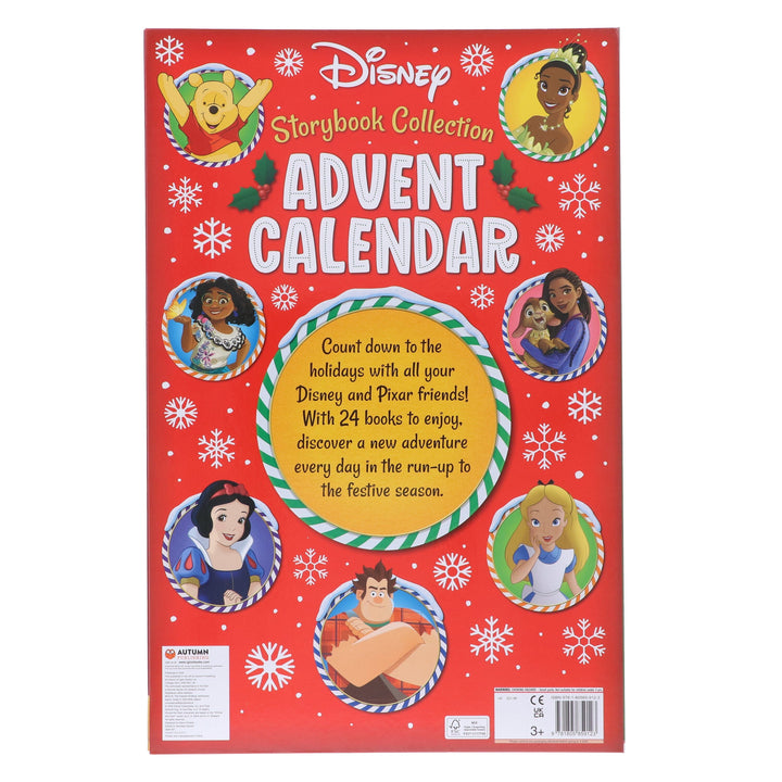 Disney: Storybook Collection Advent Calendar: A Holiday Countdown With 24 Wonderful Books - Ages 6+ - Paperback