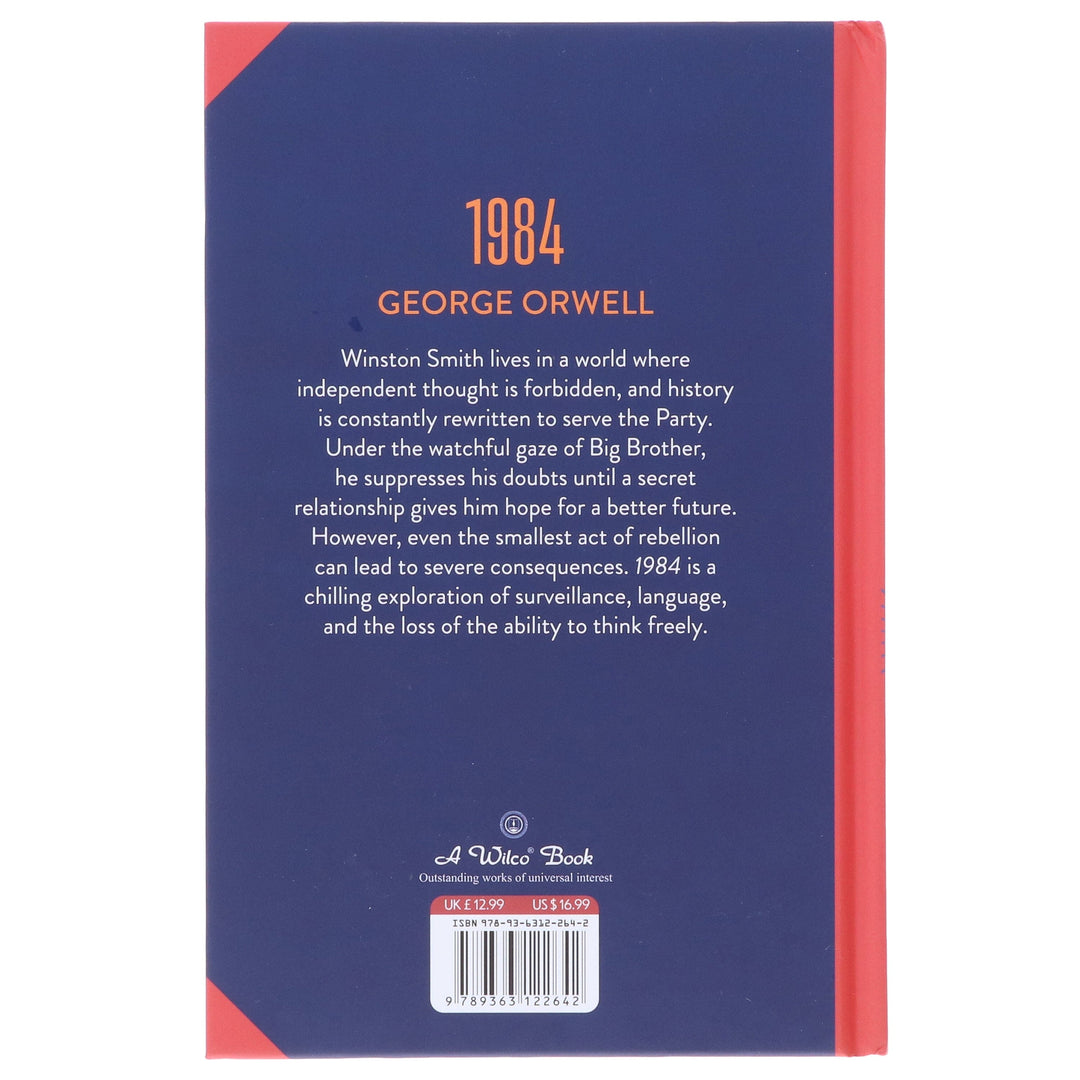 1984: by George Orwell - Fiction - Sprayed Edges Hardback