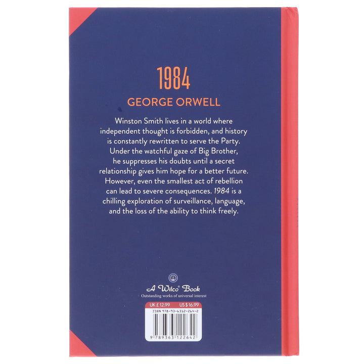 1984: by George Orwell - Fiction - Sprayed Edges Hardback