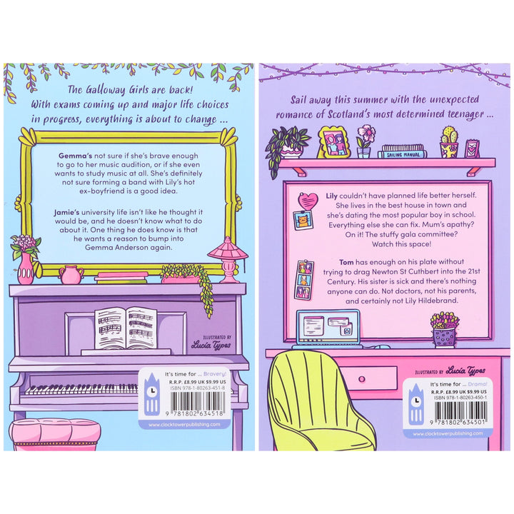 The Galloway Girls Series by Gill Stewart 2 Books Collection - Ages 14+ - Paperback