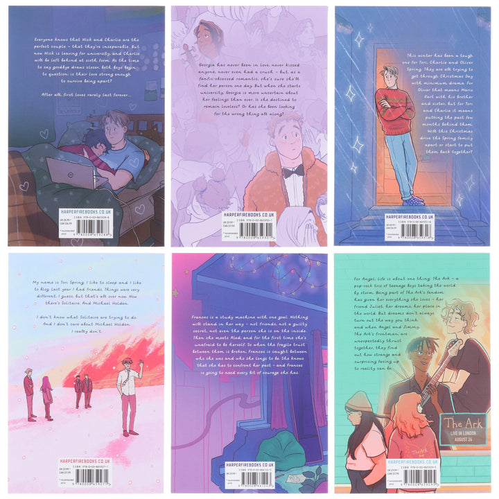 Alice Oseman Collection (Solitaire, Radio Silence, I Was Born For This, Loveless, Nick and Charlie, This Winter) 6 Books Box Set - Ages 13+ - Paperback