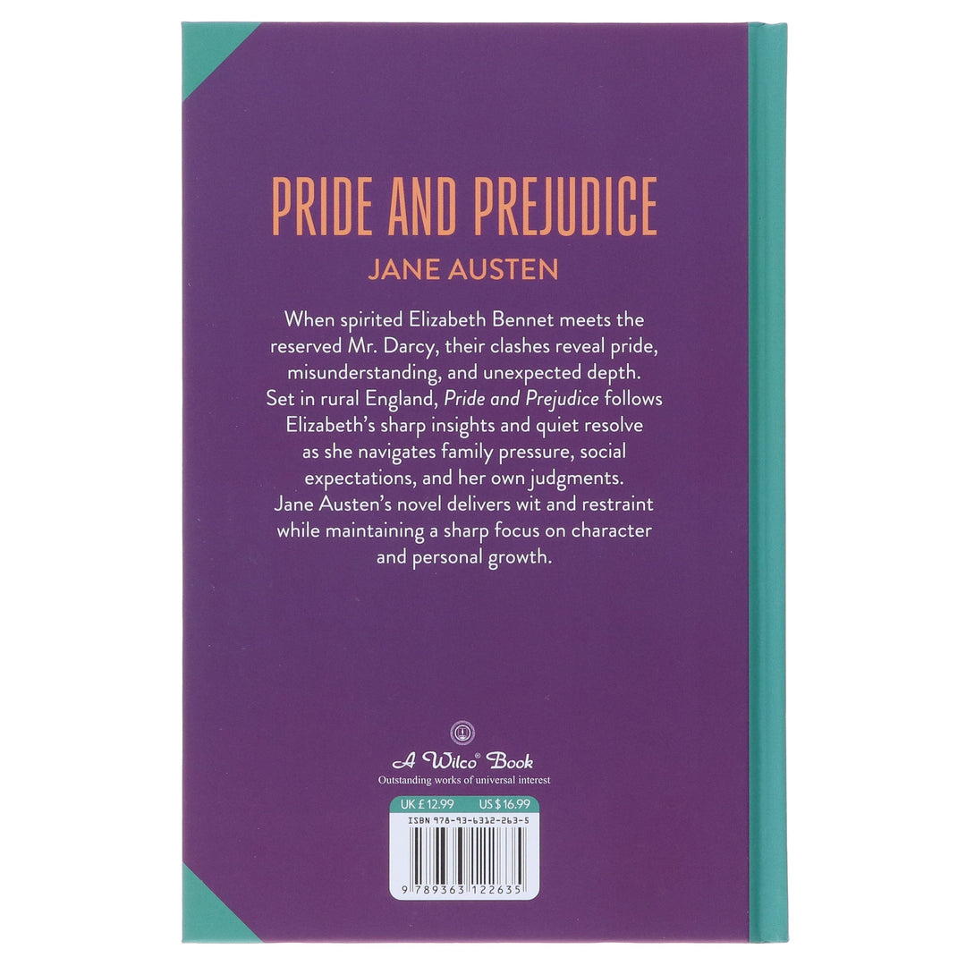 Pride and Prejudice by Jane Austen (Deluxe Edition) - Fiction - Sprayed Edges Hardback