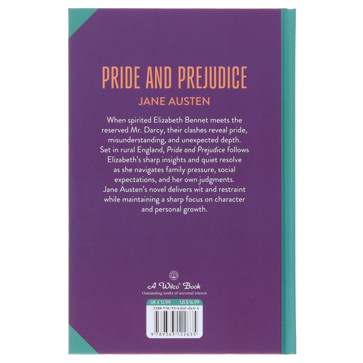 Pride and Prejudice by Jane Austen (Deluxe Edition) - Fiction - Sprayed Edges Hardback