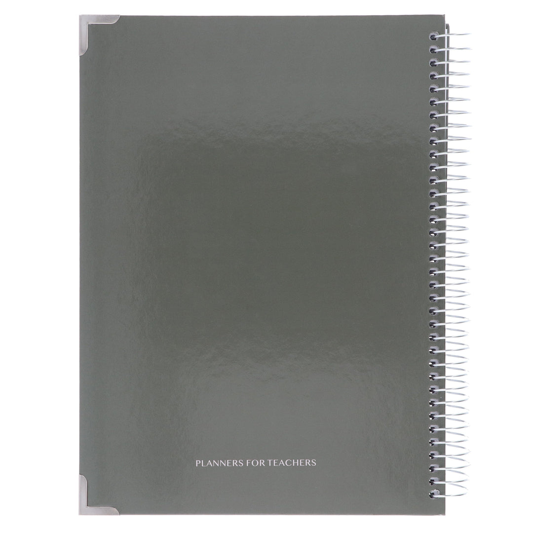 One Lesson At A Time 2026-2027 Teacher Planner - Olive Edition - Spiral Bound Hardback