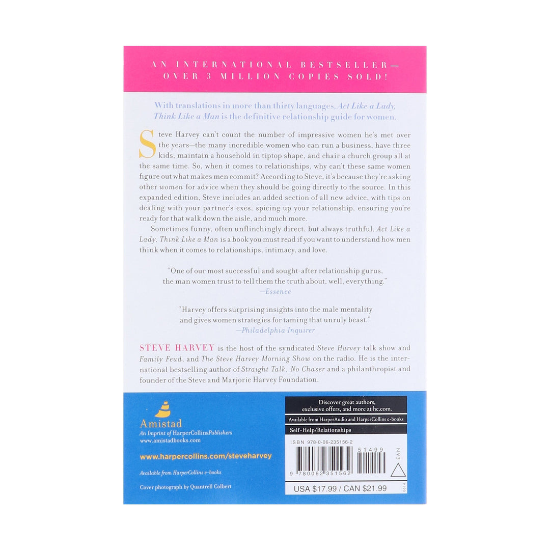 Act Like a Lady, Think Like a Man, Expanded Edition by Steve Harvey - Non Fiction - Paperback