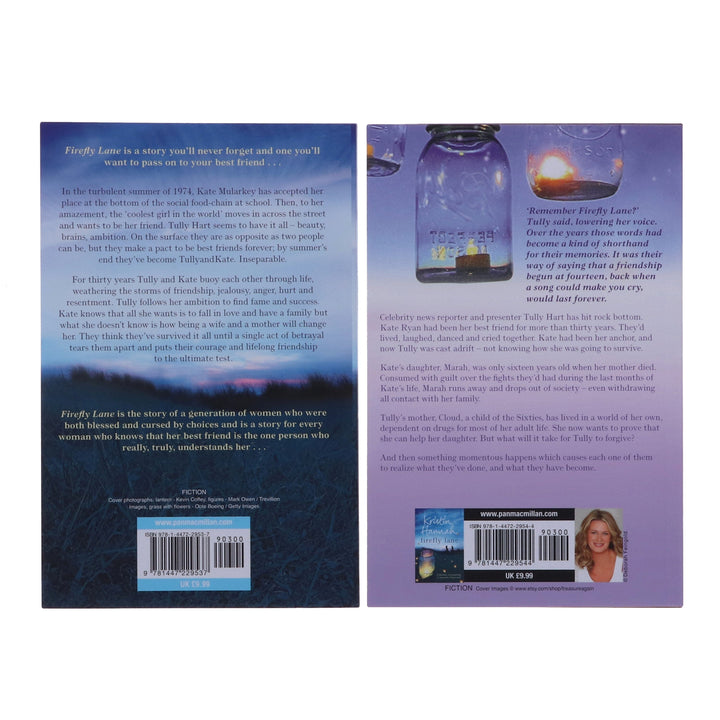 Firefly Lane Series by Kristin Hannah 2 Books Collection Set - Fiction - Paperback