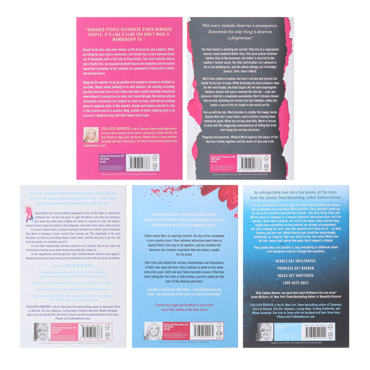Colleen Hoover Collection 5 Books Set - Fiction - Paperback