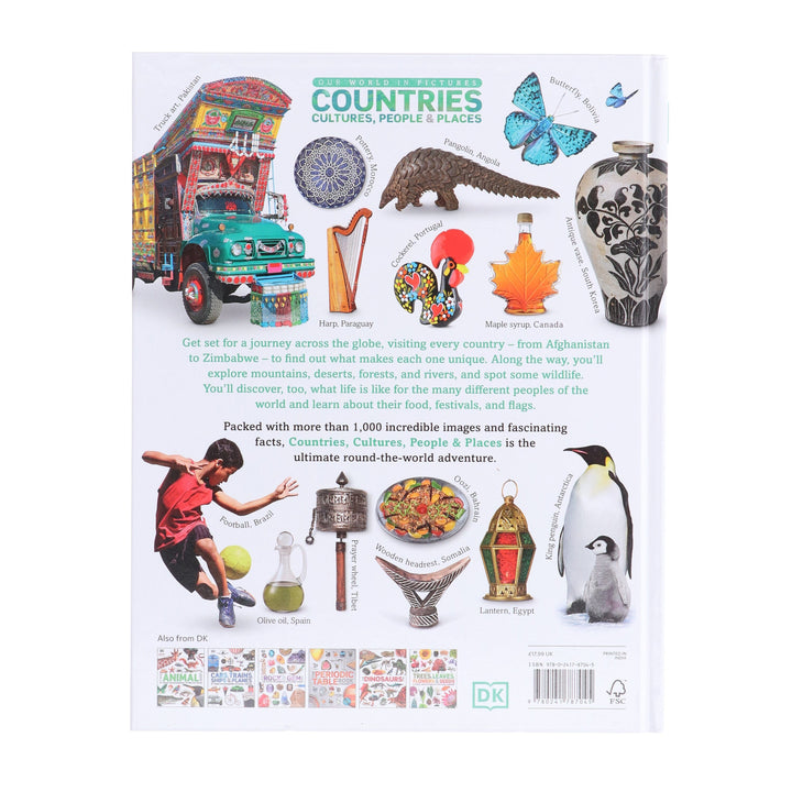 Our World in Pictures: Countries, Cultures, People & Places: A Visual Encyclopedia of the World by DK - Ages 7+ - Hardback