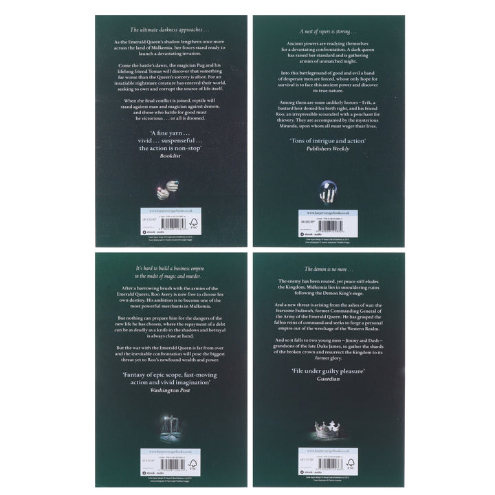 Riftwar Cycle: The Serpentwar Saga Series By Raymond E. Feist 4 Books Collection Set - Fiction - Paperback
