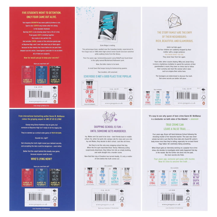 Bayview High Series by Karen M. McManus 6 Books Collection Set - Ages 12-17 - Paperback