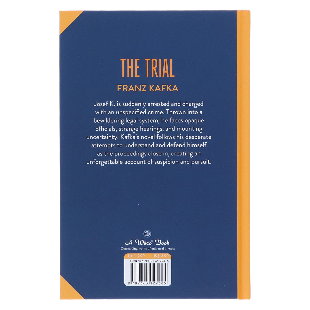 The Trial by Franz Kafka - Fiction - Sprayed Edges Hardback