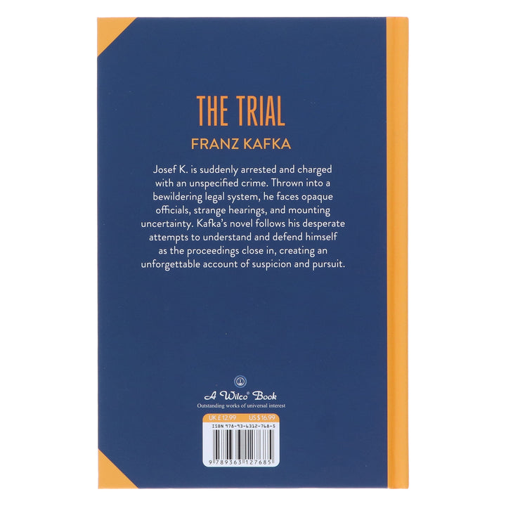 The Trial by Franz Kafka - Fiction - Sprayed Edges Hardback