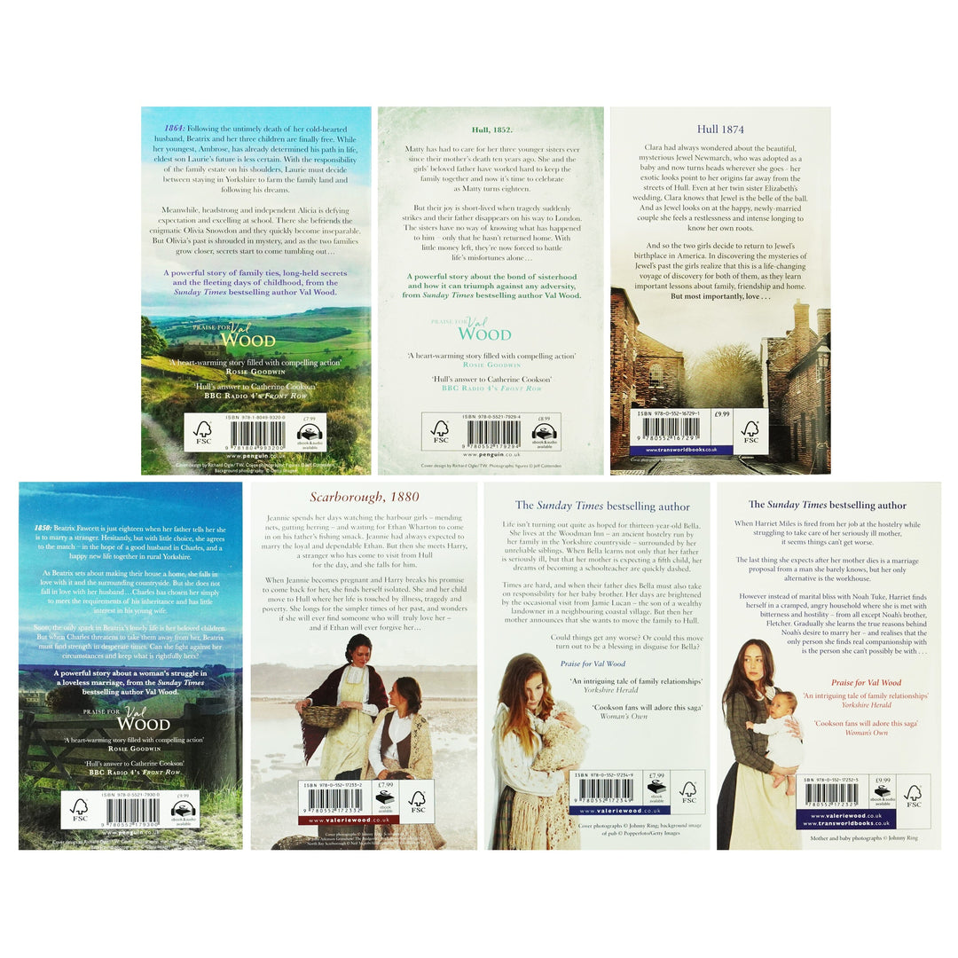 Val Wood Collection 7 Books Set - Fiction - Paperback