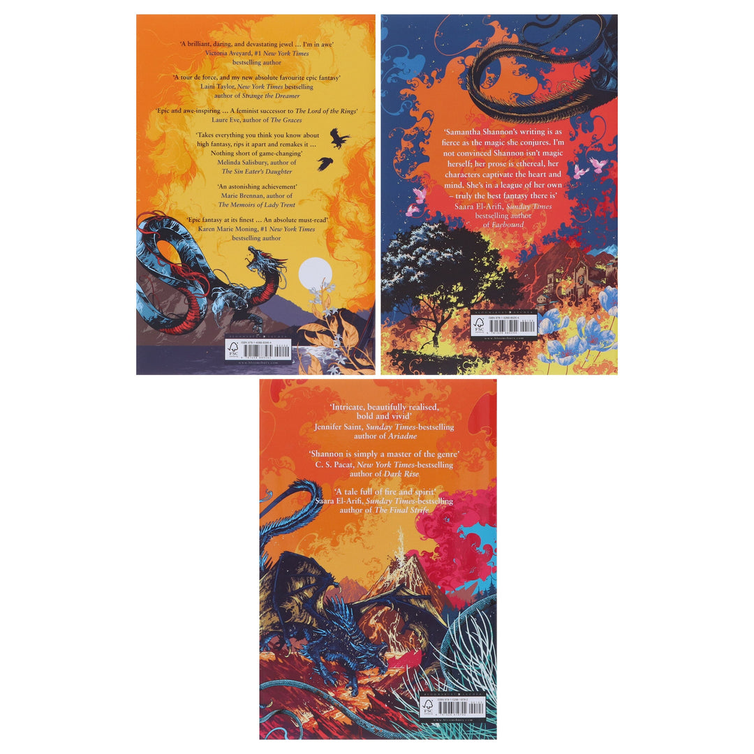 The Roots of Chaos Series by Samantha Shannon 3 Books Collection Box Set - Fiction - Hardback