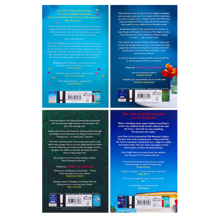Sheila O'Flanagan Collection 4 Books Collection Set - Fiction - Paperback