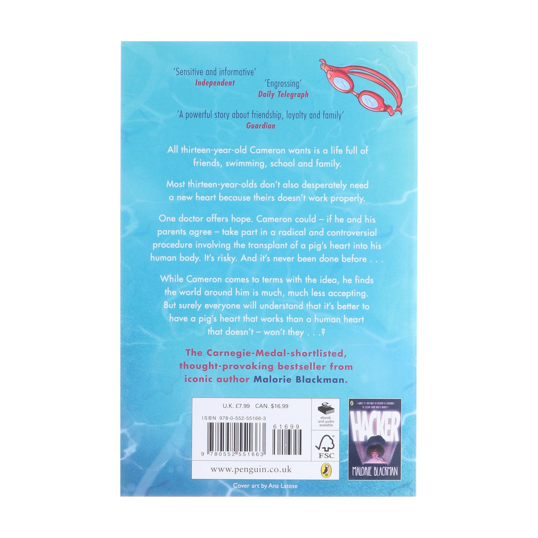 Pig-Heart Boy by Malorie Blackman - Ages 9+ - Paperback