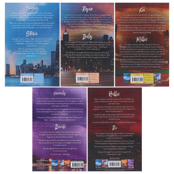 Windy City Series By Liz Tomforde: 5 Books Collection Set - Fiction - Paperback