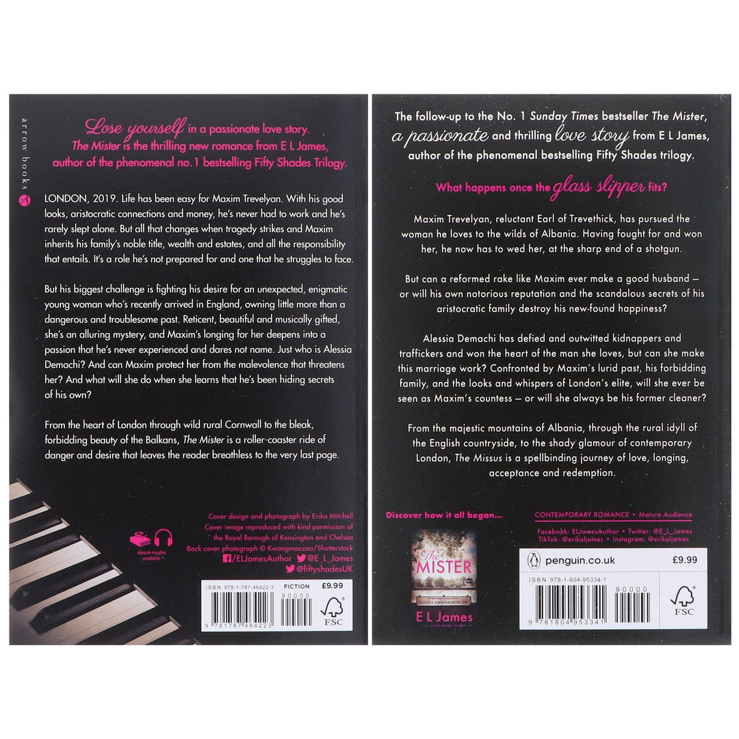 The Mister & The Missus By E L James: 2 Books Collection Set - Fiction - Paperback