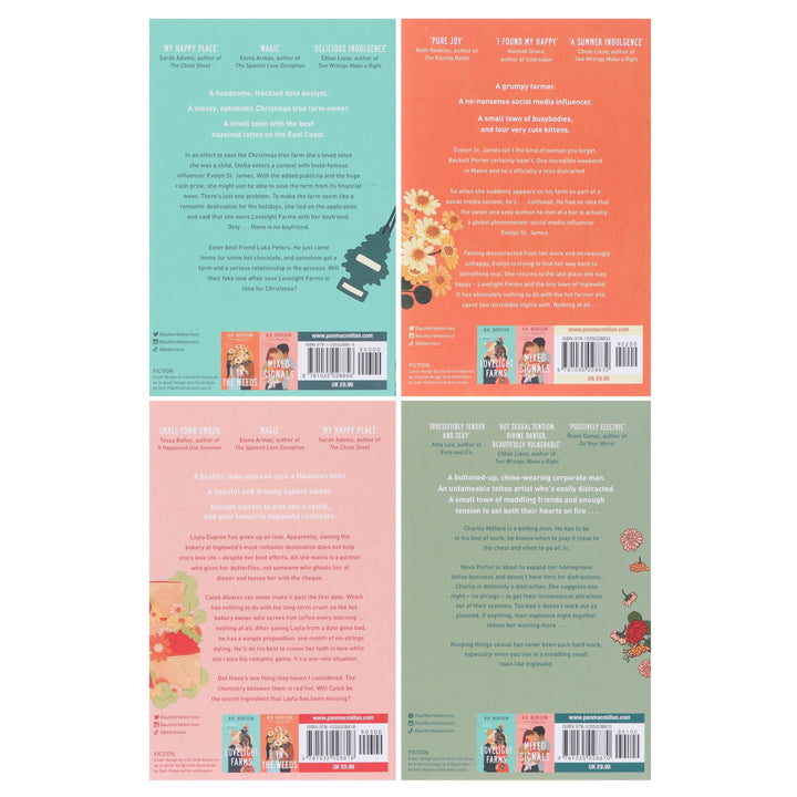 Lovelight Series By B.K. Borison 4 Books Collection Set - Fiction - Paperback