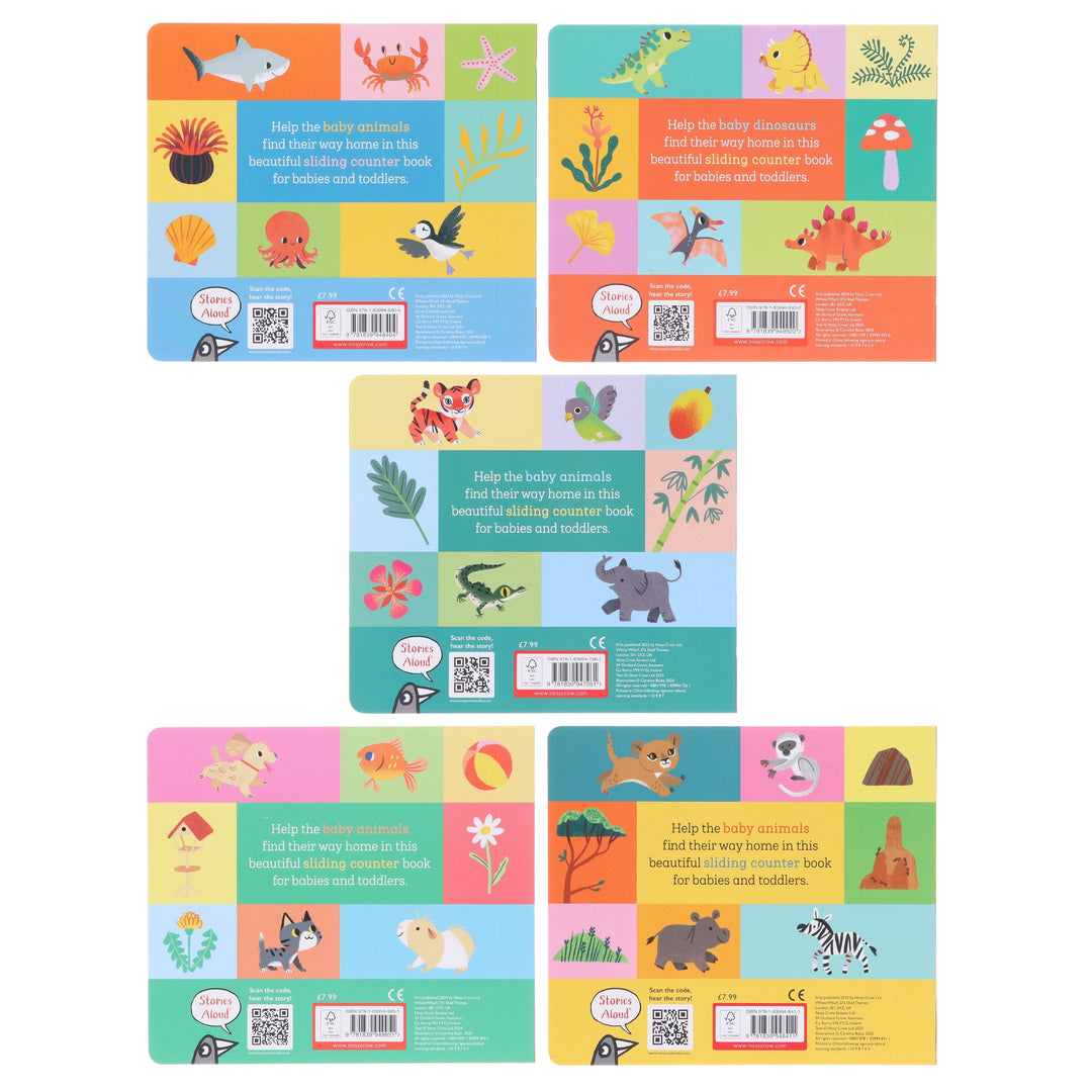 Let's Go Home Series by Carolina Buzio 5 Books Collection Set - Ages 2-5 - Board Book