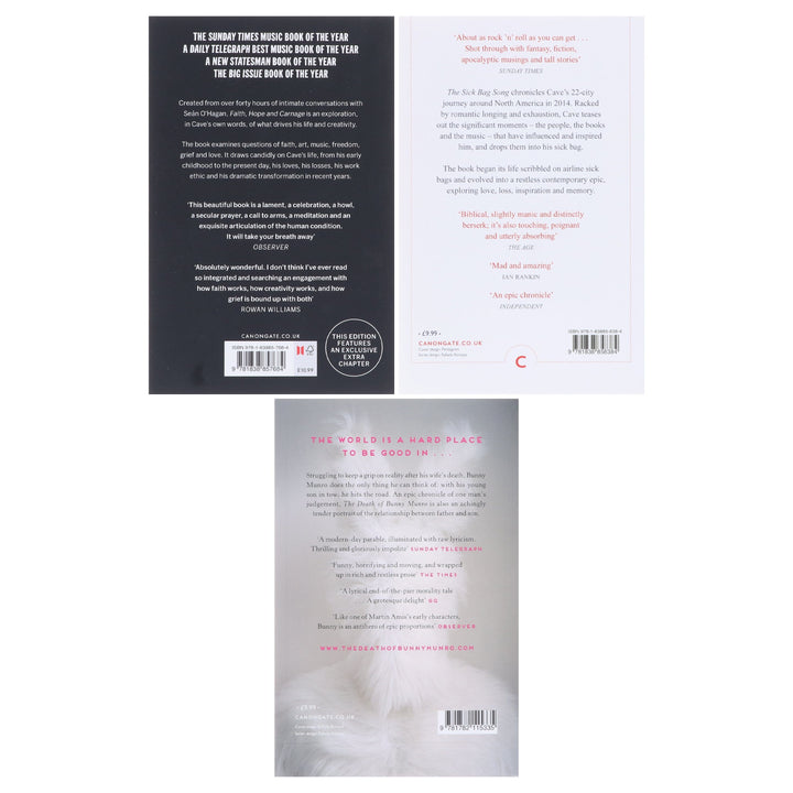 Nick Cave 3 Books Collection Set - Non Fiction - Paperback