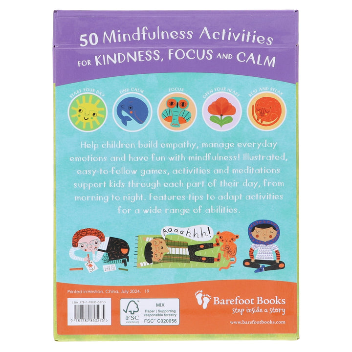 Mindful Kids: 50 Mindfulness Activities for Kindness, Focus and Calm by Whitney Stewart - Ages 4+ - Activity Card