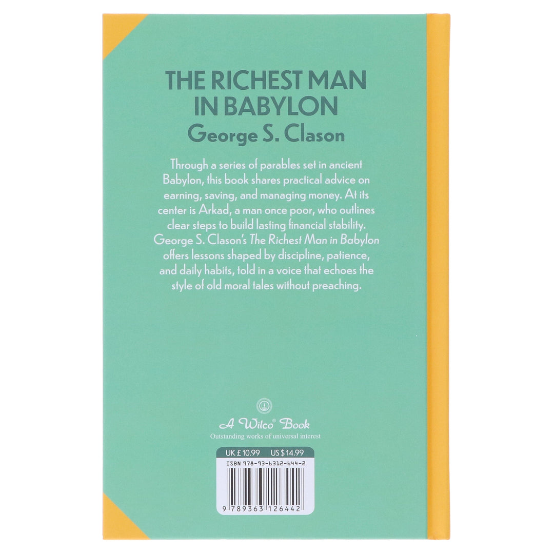 The Richest Man In Babylon by George S. Clason - Fiction - Sprayed Edges Hardback